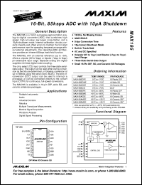 MAX5541ESA Datasheet