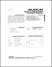 MXD1013PD150 Datasheet