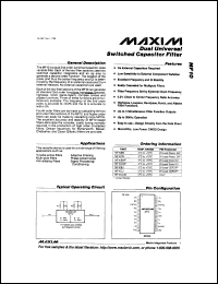 MXL1178ACN8 Datasheet