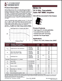 SCA-13 Datasheet