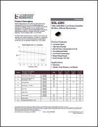 SGL-0163 Datasheet