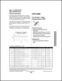 SHF-0189 Datasheet