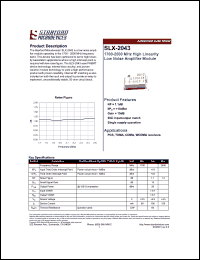 SLX-2043 Datasheet