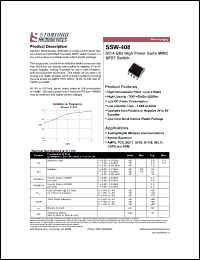 SSW-508 Datasheet