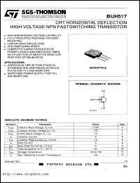 BUH517 Datasheet