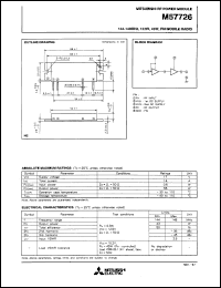 M57726 Datasheet
