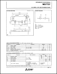 M57737 Datasheet