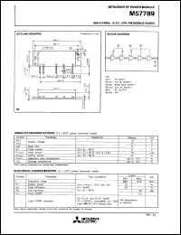 M57789 Datasheet