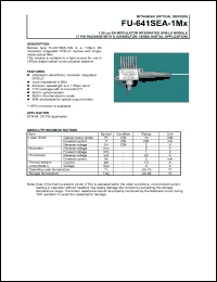 FU-641SEA-1M3 Datasheet