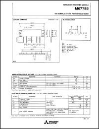 M67785 Datasheet