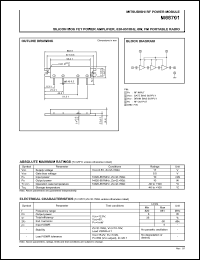 M68701 Datasheet
