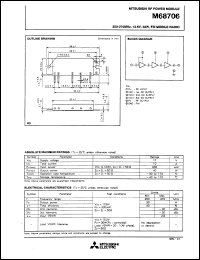 M68706 Datasheet