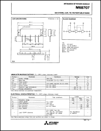 M68707 Datasheet