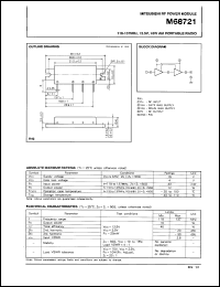 M68721 Datasheet