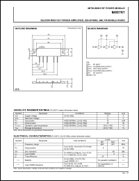 M68761 Datasheet