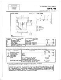 M68765 Datasheet