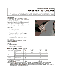 FU-68PDF-V510M148B Datasheet