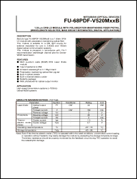 FU-68PDF-520M92B Datasheet