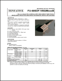 FU-68SDF-V802M131B Datasheet