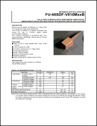 FU-68SDF-810M61B Datasheet