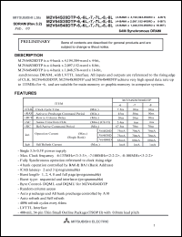 M2V64S30DTP-6 Datasheet