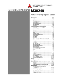 M30240M9-XXXFP Datasheet