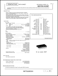 M52780-XXXSP Datasheet