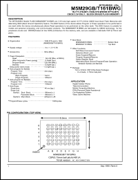 M5M29T161BWG Datasheet