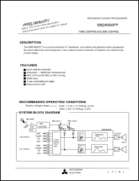 M62495AFP Datasheet