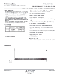 MH16S64AMA-8 Datasheet