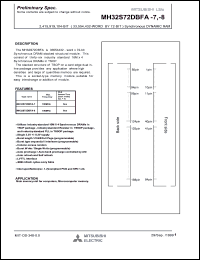 MH32S72DBFA-6 Datasheet
