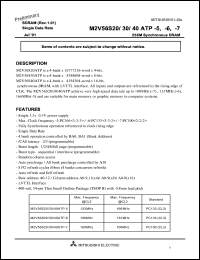 M2V56S20TP-7 Datasheet