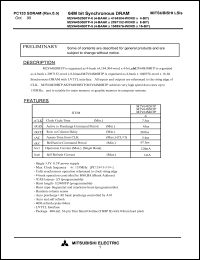 M2V64S40BTP-7L Datasheet