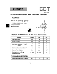 2N7002 Datasheet