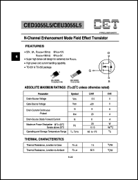 CEU3055L5 Datasheet