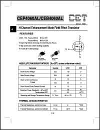 CEB7060 Datasheet