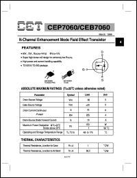 CEB7030L Datasheet