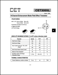 CET3055L Datasheet