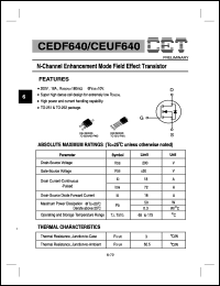 CEUF630 Datasheet