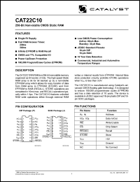 CAT22C10P-30TE13 Datasheet