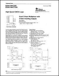 CD54HCT258F3A Datasheet