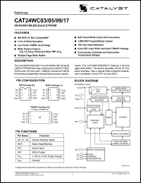 CAT24WC09P-TE13 Datasheet