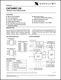 CAT24WC128PI-TE13 Datasheet