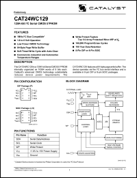 CAT24WC129P-TE13 Datasheet