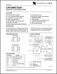 CAT24WC64K-1.8TE13 Datasheet