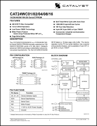 CAT24WC02UI-TE13 Datasheet
