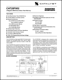 CAT28F002T-90TT Datasheet