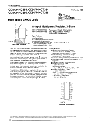 CD74HCT356M96 Datasheet