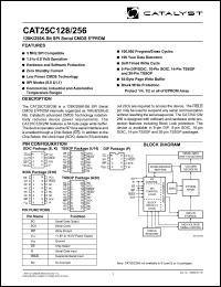 CAT25C256U14-1.8TE13 Datasheet