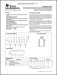 CY74FCT257CTQCT Datasheet